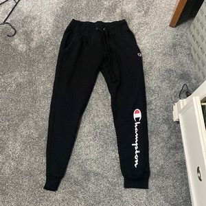 Champion, sweatpants, size medium